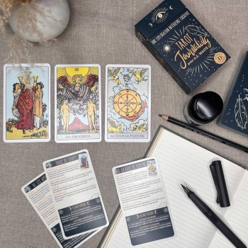 Tarot Journaling avec A.E. Waite Kortos Prancūzų Kalba Cartamundi